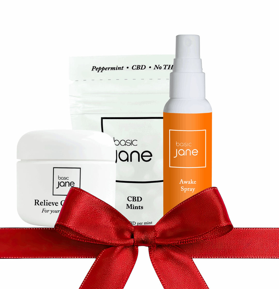 PERFECT GIFT FOR ATHLETES, GRANDPARENTS. INCLUDES CBD PAIN SPRAY, CBD MINTS AND CBD PAIN CREAM