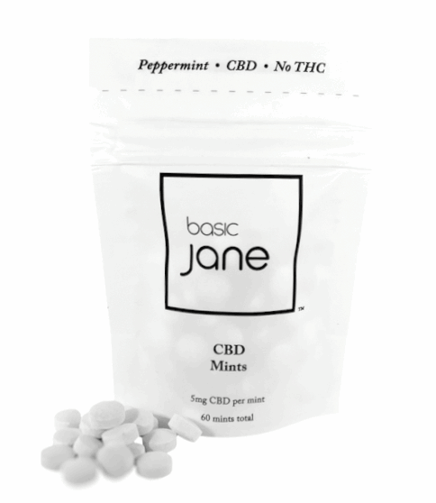 Basic Jane CBD Mint Pouch CBD Mints