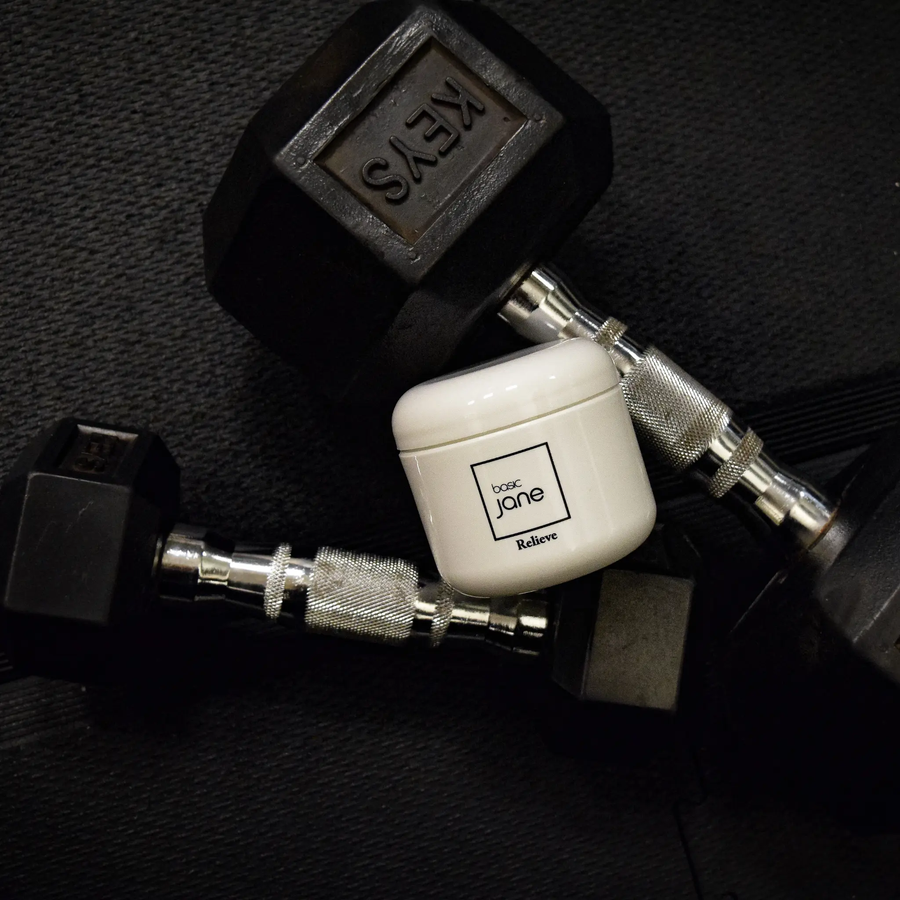 In the gym bag
