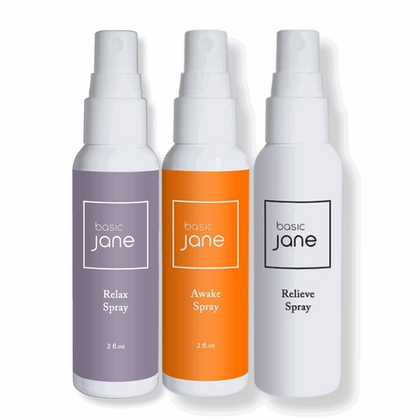 Topical Sprays Gift Set - CBD Sprays - Basic Jane