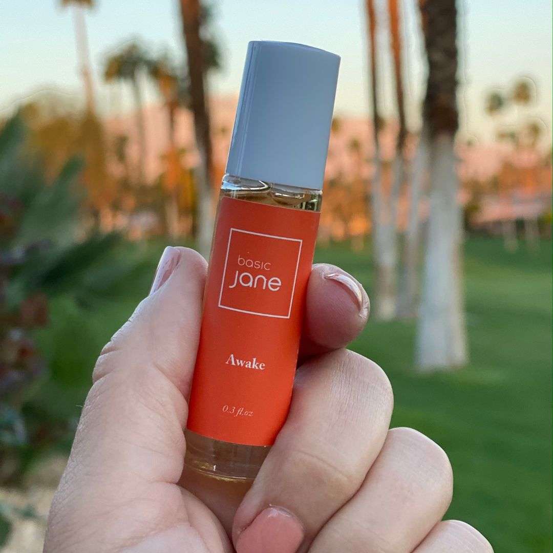 Awake Aromatherapy Oil with Hemp Extract | Basic Jane