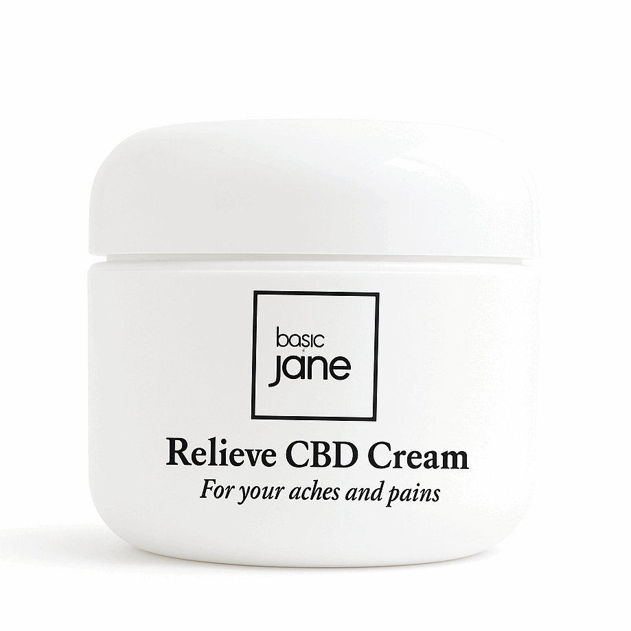 Relieve Cream | CBD Creams with Hemp Extract | Basic Jane