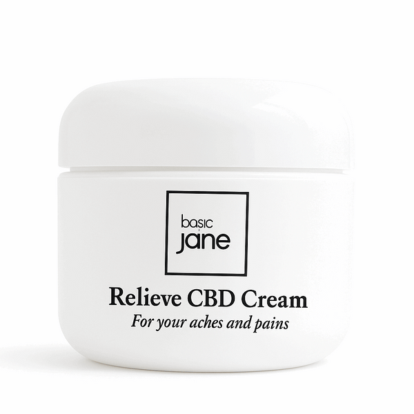 Relieve Cream | CBD Creams with Hemp Extract | Basic Jane