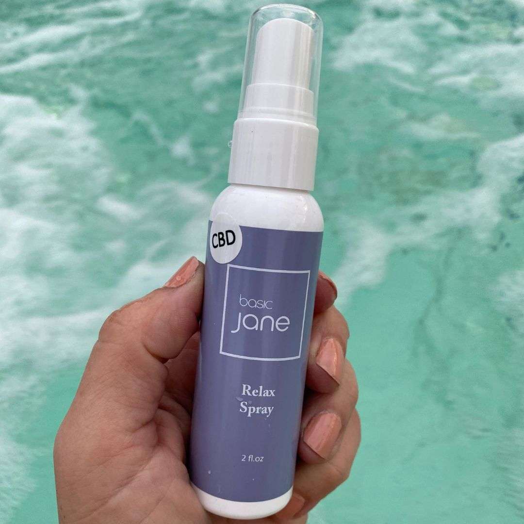 Relax CBD Spray with Hemp Extract - Basic Jane
