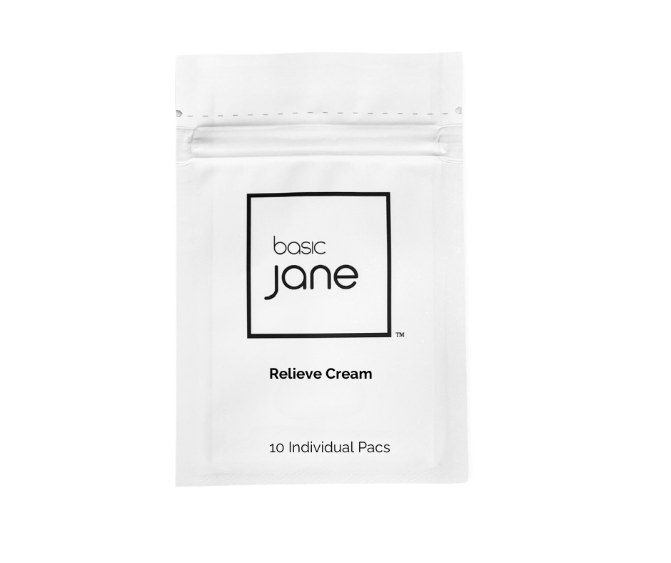 Basic Jane Cream 10 On the Go Packs Relieve  Cream