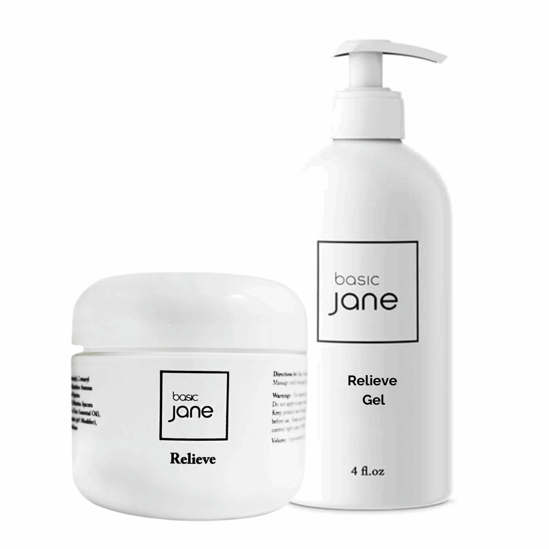 Relieve Cream and Relieve Gel Gift Set - Basic Jane
