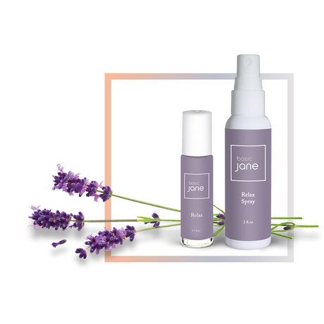 Lavender, Clary Sage and Ylang Ylang and CBD and menthol form the best topical CBD pain spray and best topical CBD essential oil roller for relaxation 