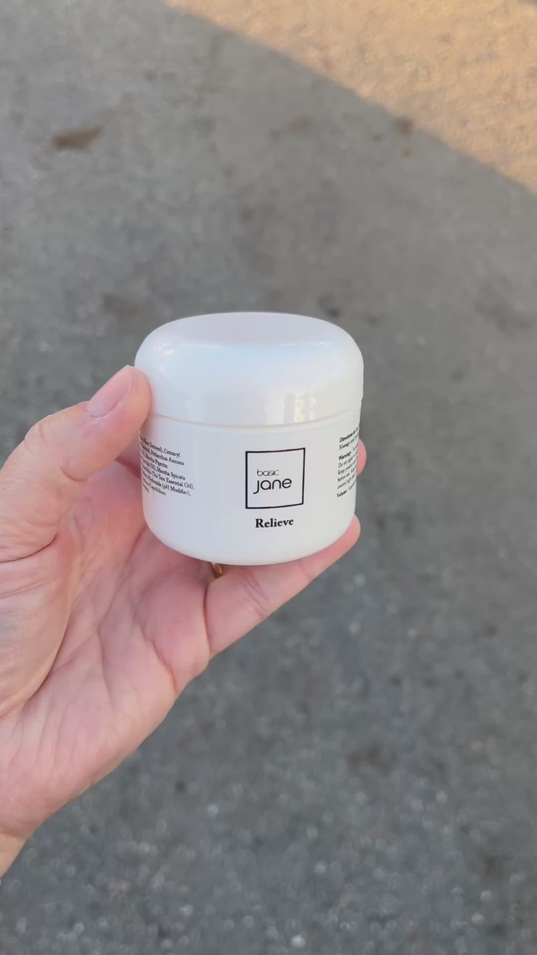 Perfect Duo Gift Set - CBD Cream and Spray - Basic Jane